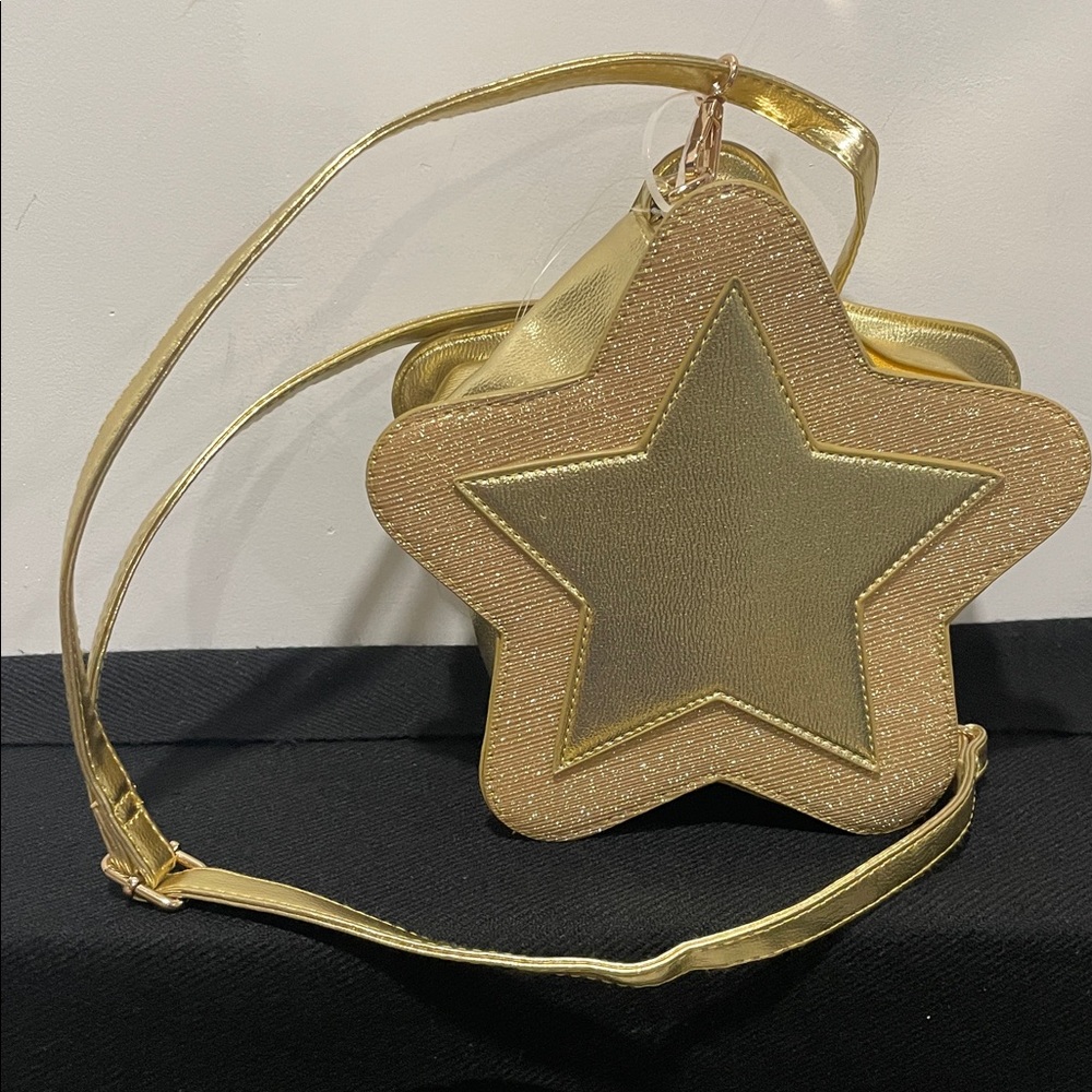 MAD Engine Gold Star Crossbody Bag